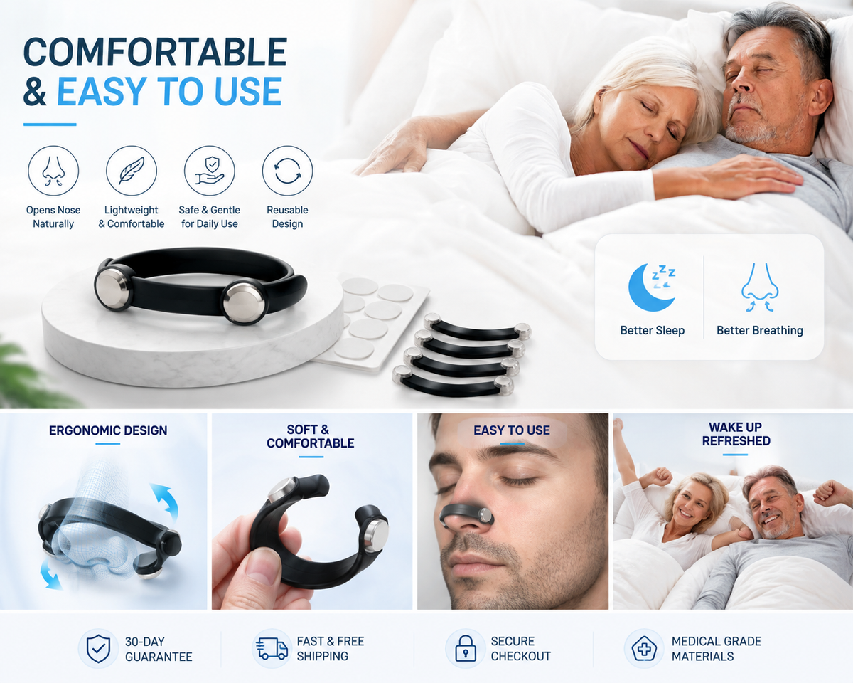 `BreathLab™ Magnetic Nasal Strips